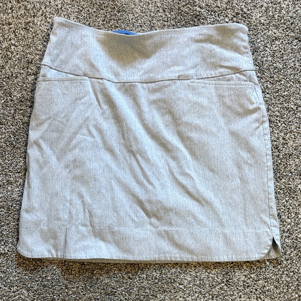 Light Gray Womens Skirt - Comfortable Casual Skirt